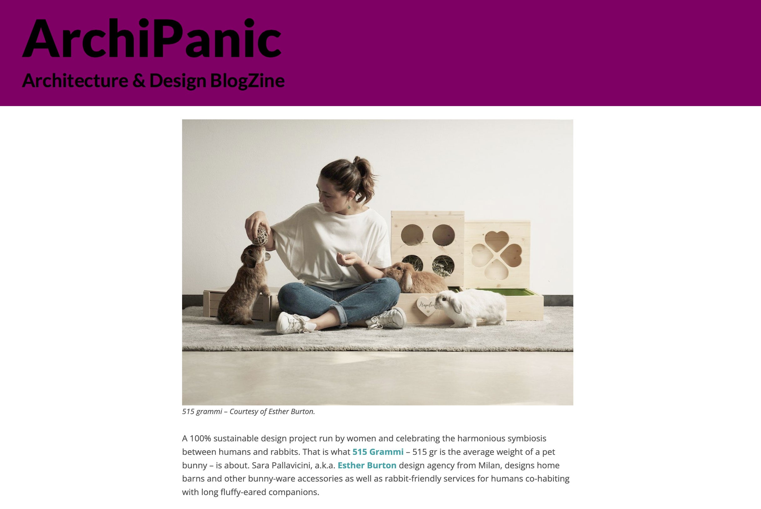 DESIGN CELEBRATES THE CHINESE YEAR OF THE RABBIT