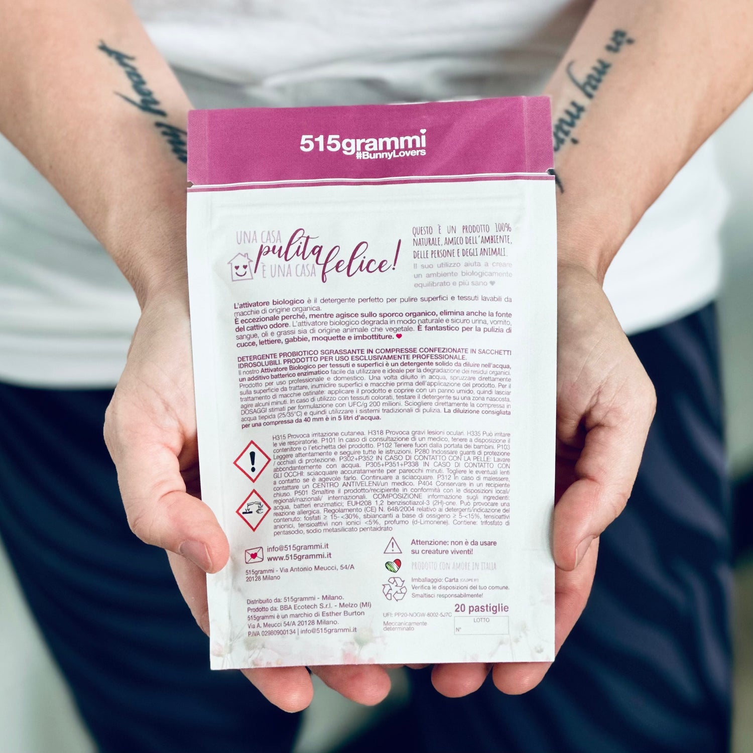 DETERGENTE PROBIOTICO PER SUPERFICI / in pastiglie