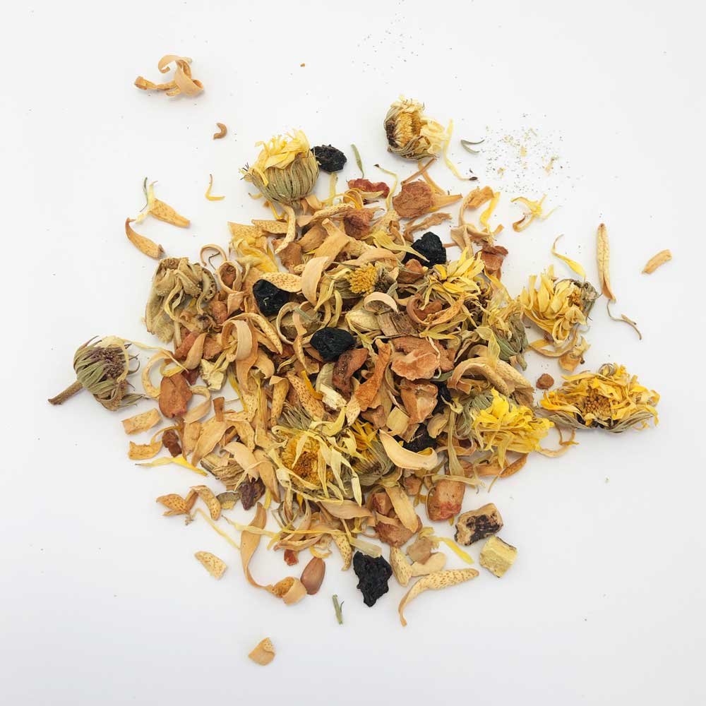 tisana e premietto per conigli e umani