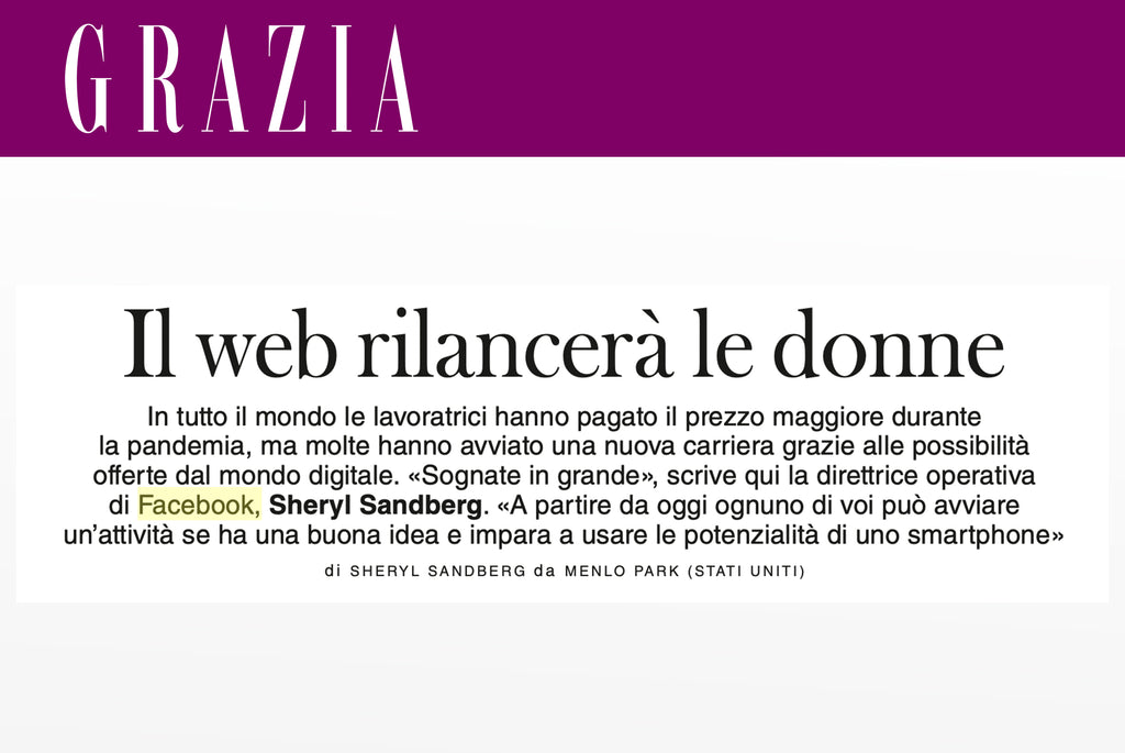 Il web rilancerà le donne