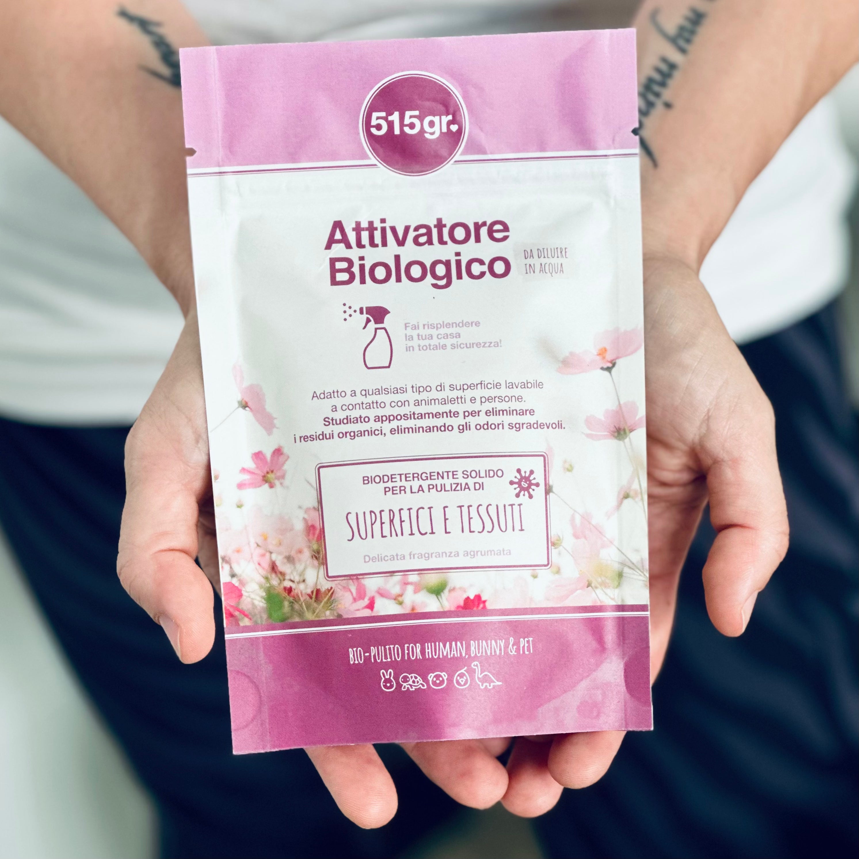 DETERGENTE PROBIOTICO PER SUPERFICI / in pastiglie