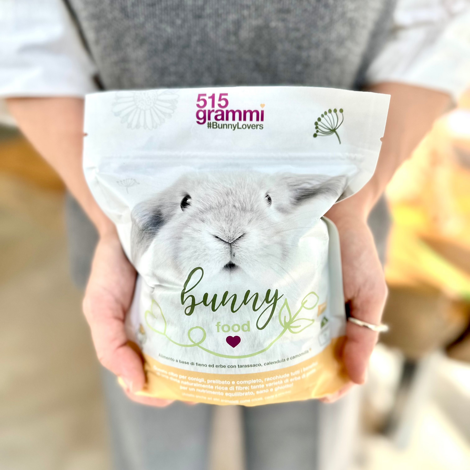 BUNNYFOOD TARASSACO, CALENDULA E CAMOMILLA