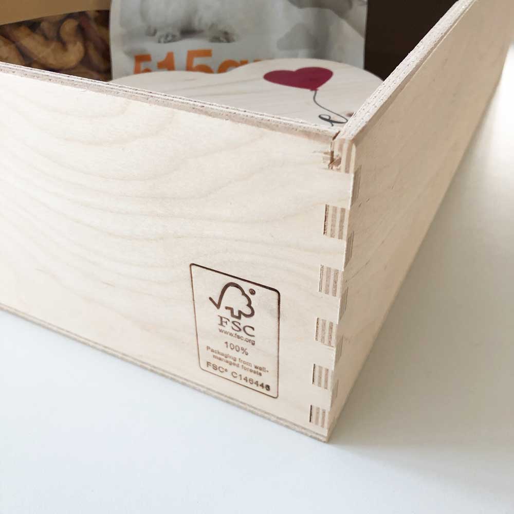 scatola in legno personalizzata 