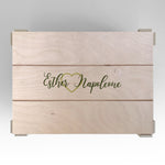 scatola in legno personalizzata 