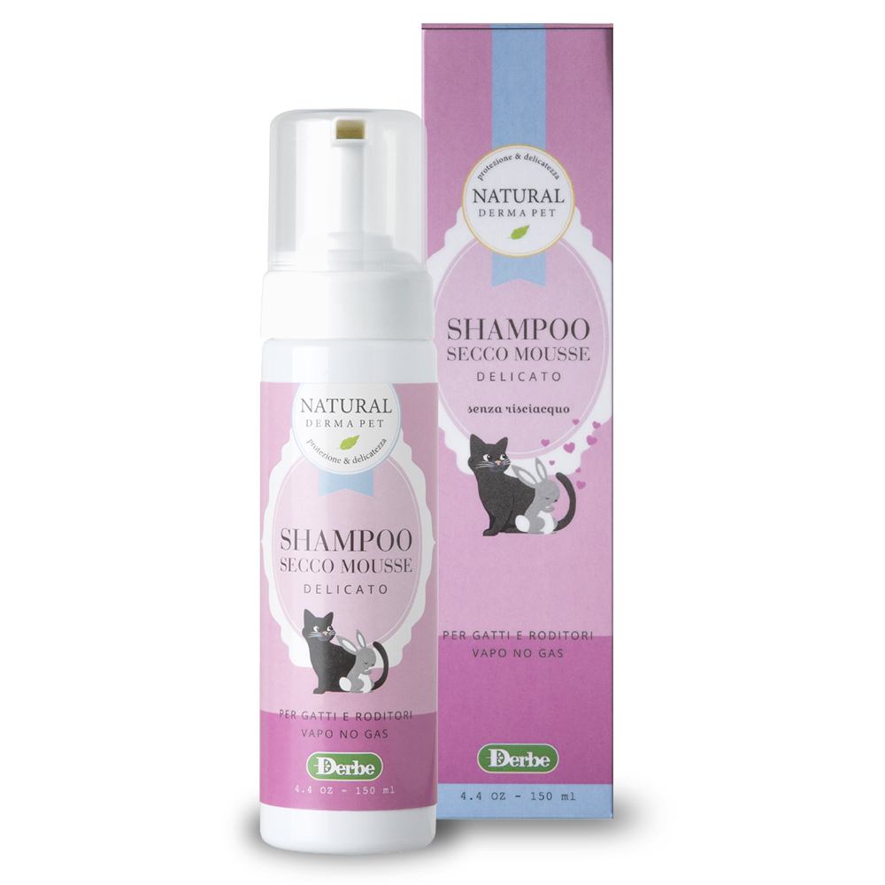 shampoo secco per conigli